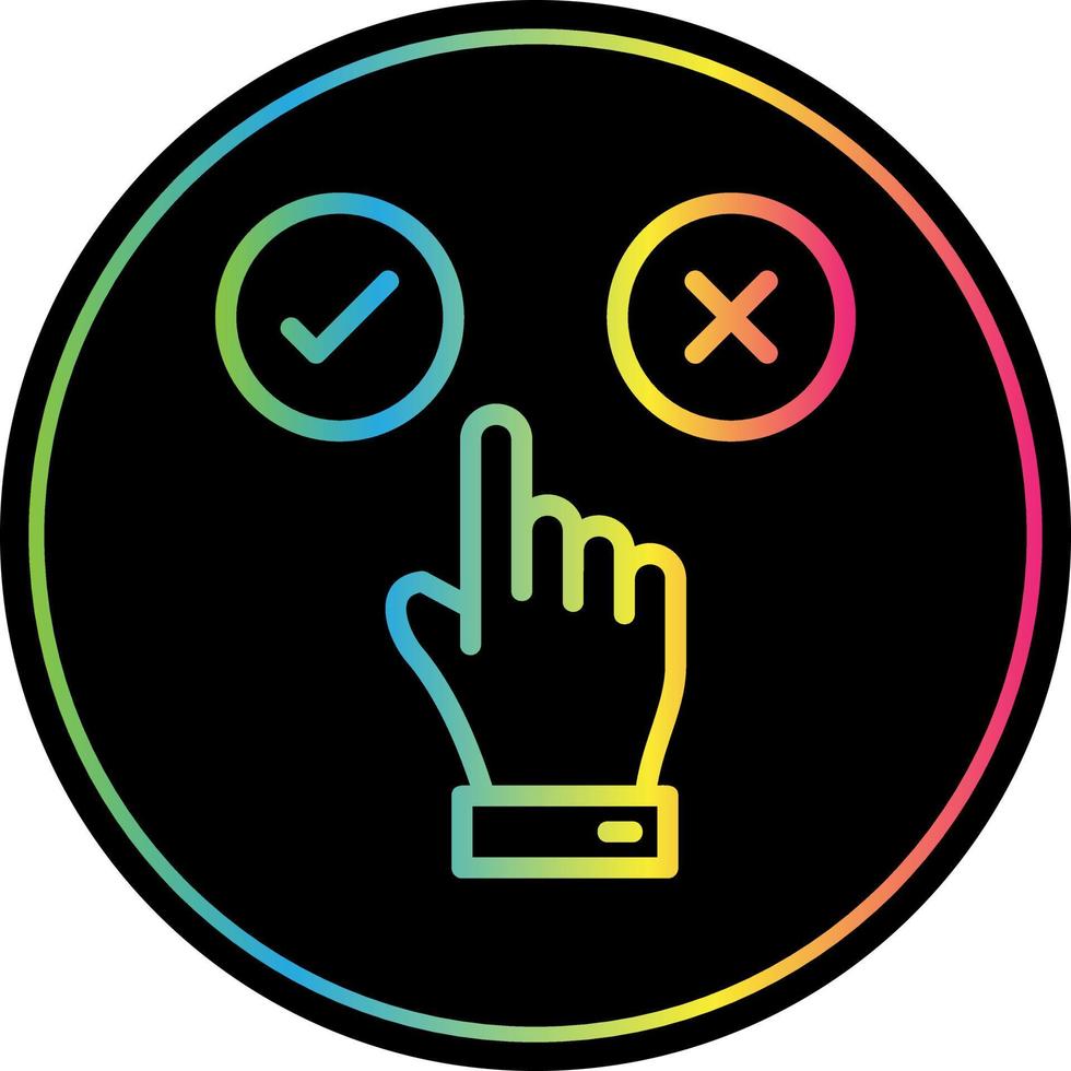 Customer Satisfaction Vector Icon Design