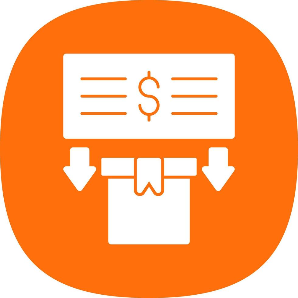 Pay Upon Delivery Vector Icon Design