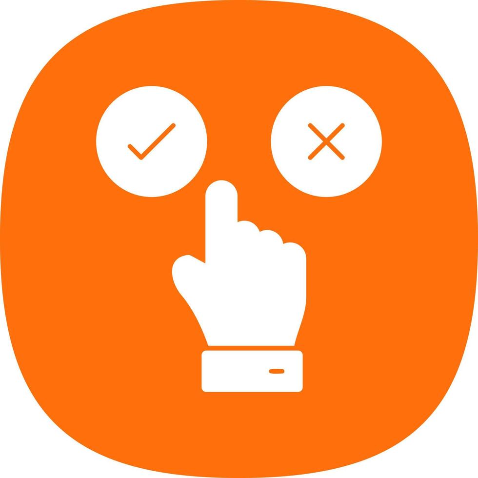 Customer Satisfaction Vector Icon Design
