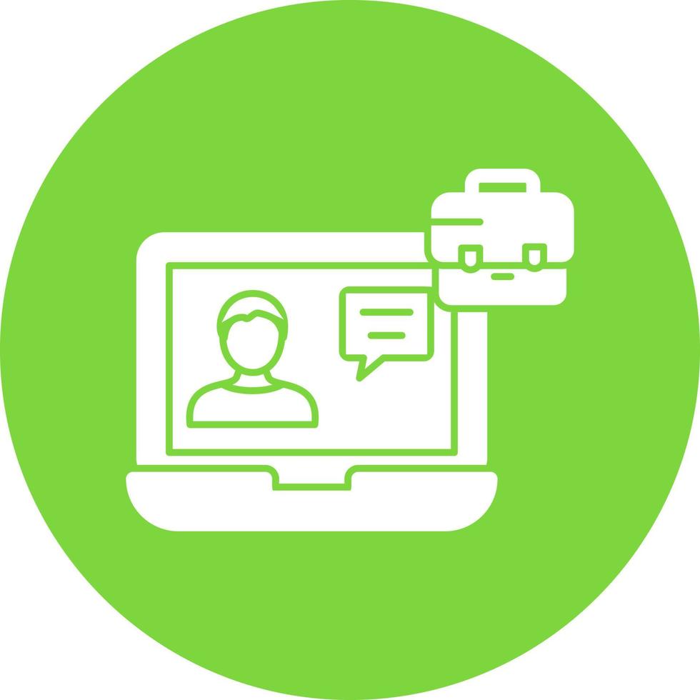 Business Chat Vector Icon Design