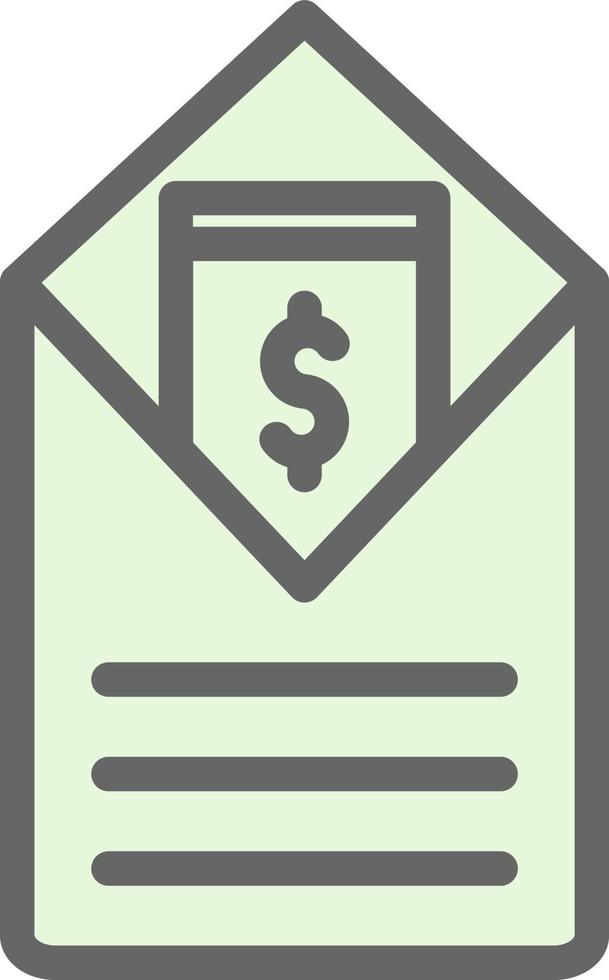 Salary Vector Icon Design