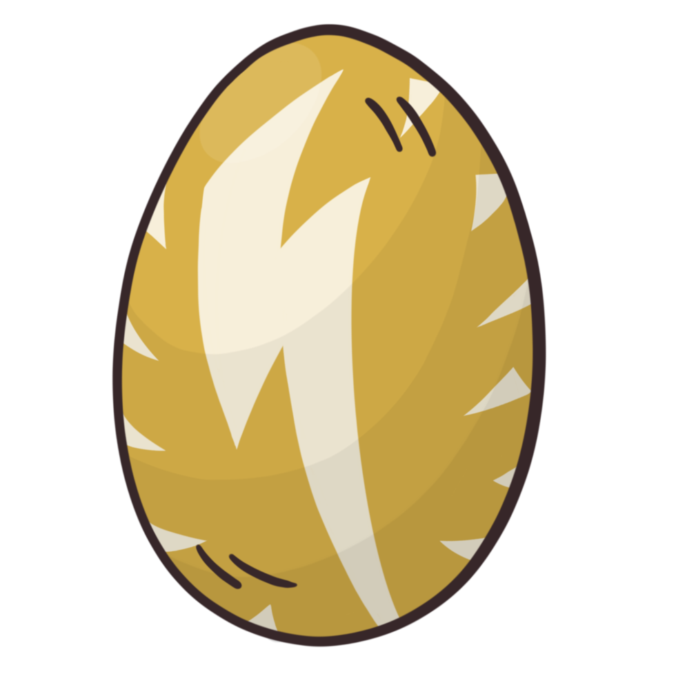 Easter eggs cartoon style. Easter eggs Paschal eggs image as cartoon colorful style for the Christian feast of Easter, which celebrates the resurrection of Jesus png