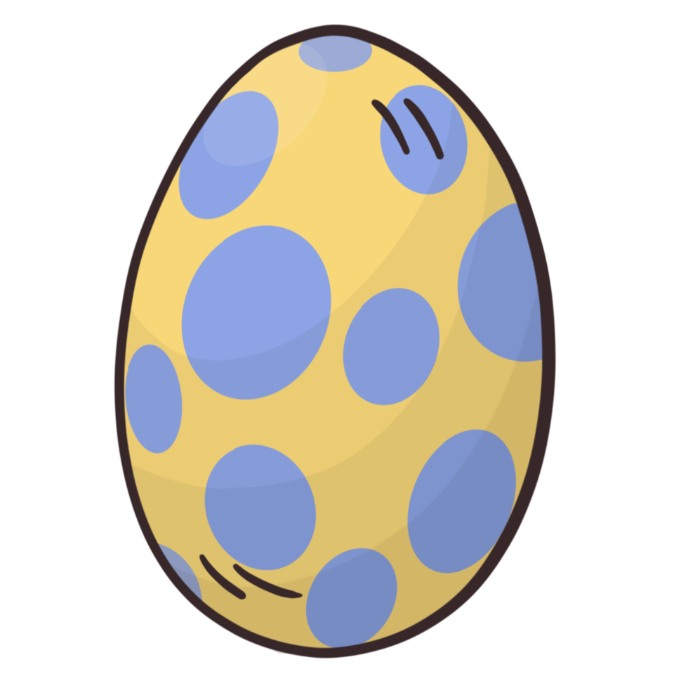 Free estilo de dibujos animados de huevos de Pascua. huevos de pascua  imagen de huevos pascuales como estilo colorido de dibujos animados para la  fiesta cristiana de pascua, que celebra la resurrección