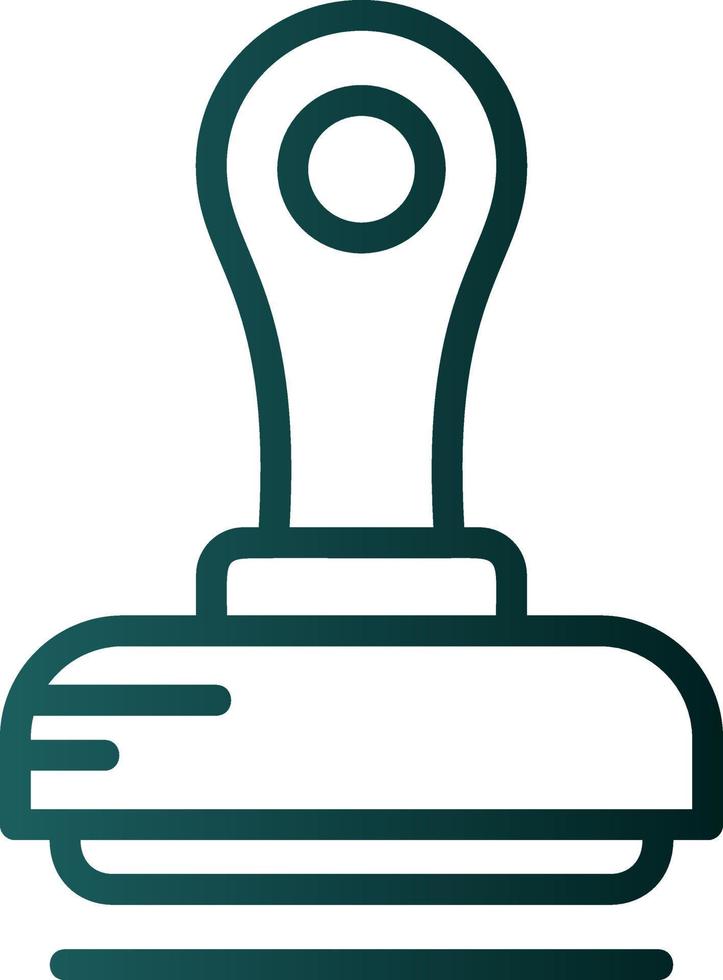 Stamp Vector Icon Design