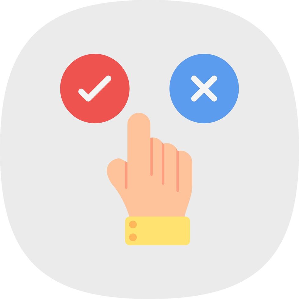 Customer Satisfaction Vector Icon Design