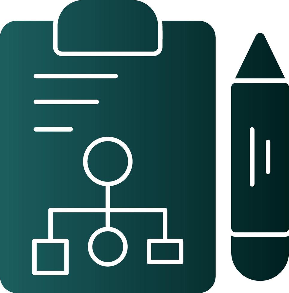 Project Plan Vector Icon Design