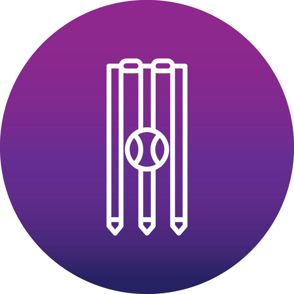 Wicket Vector Icon