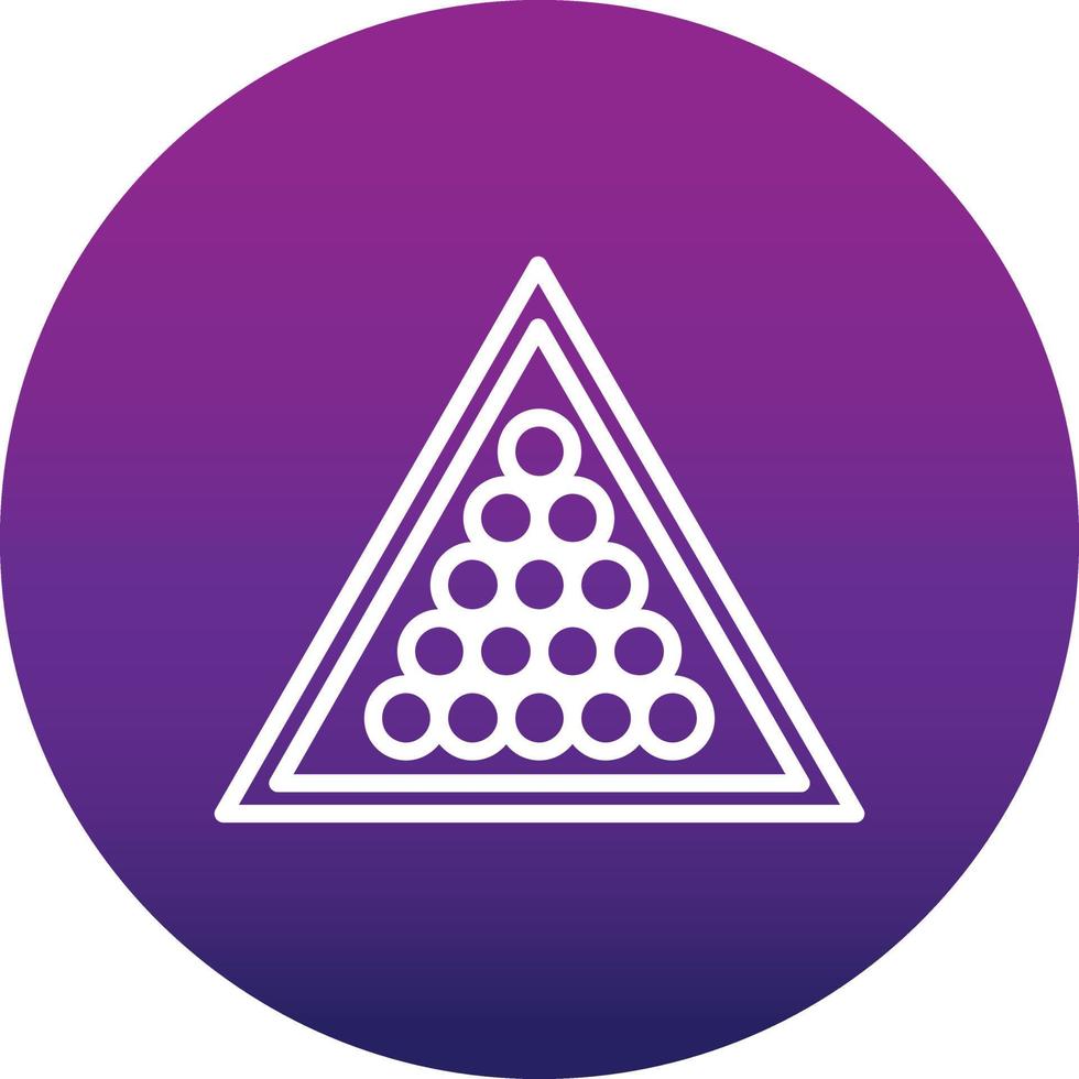 Snooker Vector Icon
