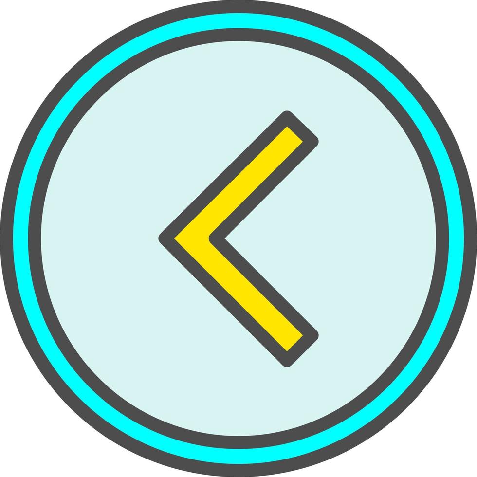 Left Arrow Vector Icon