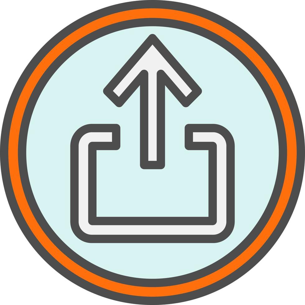 Upload Arrow Vector Icon