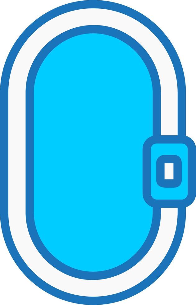 Carabiner Vector Icon