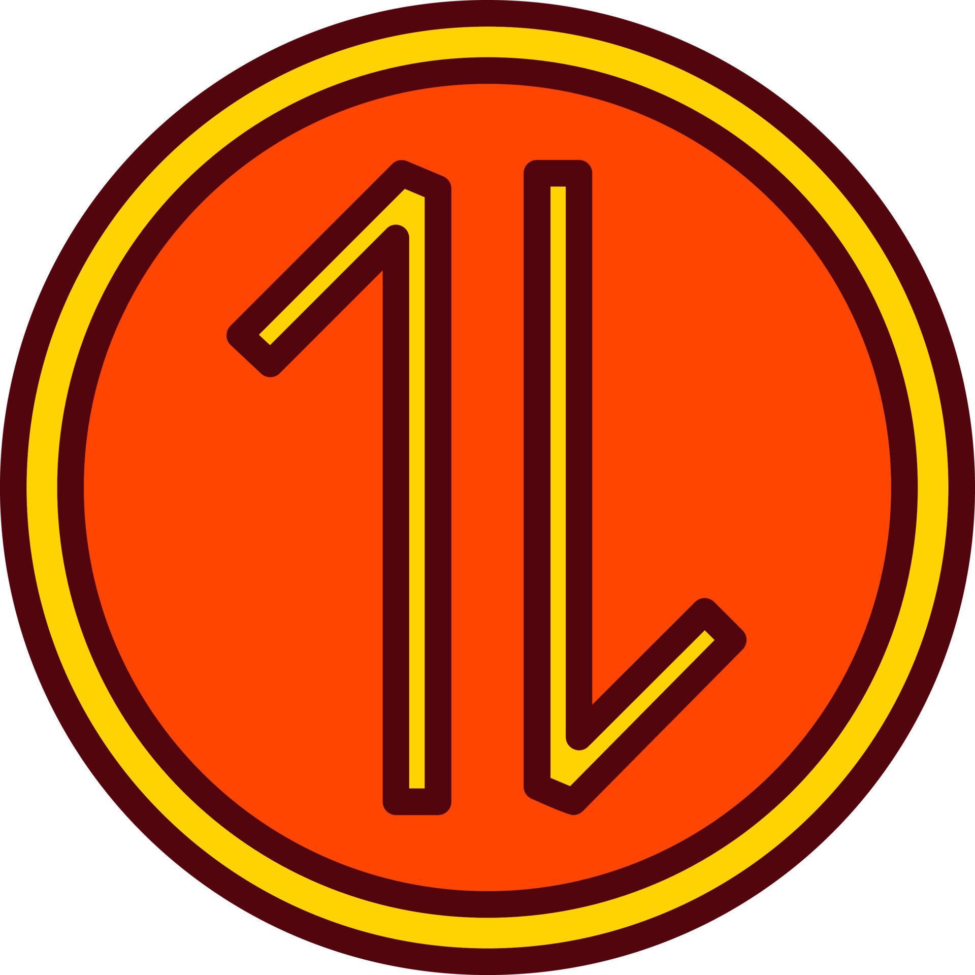 Up Down Arrow Vector Icon 16399158 Vector Art at Vecteezy