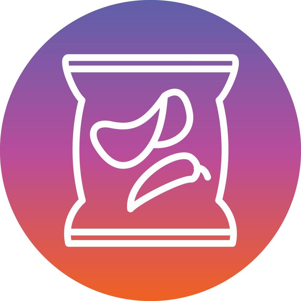 Chips pack Vector Icon Design