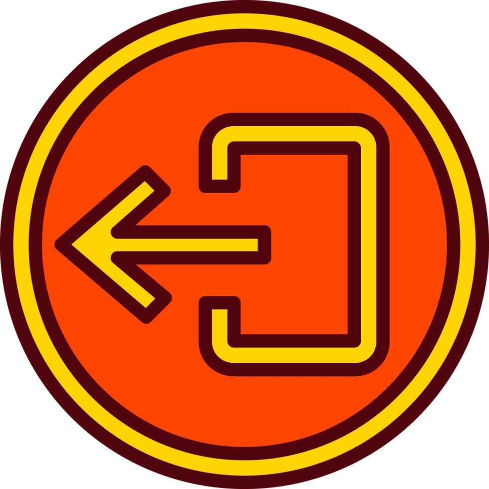 Logout Arrow Vector Icon