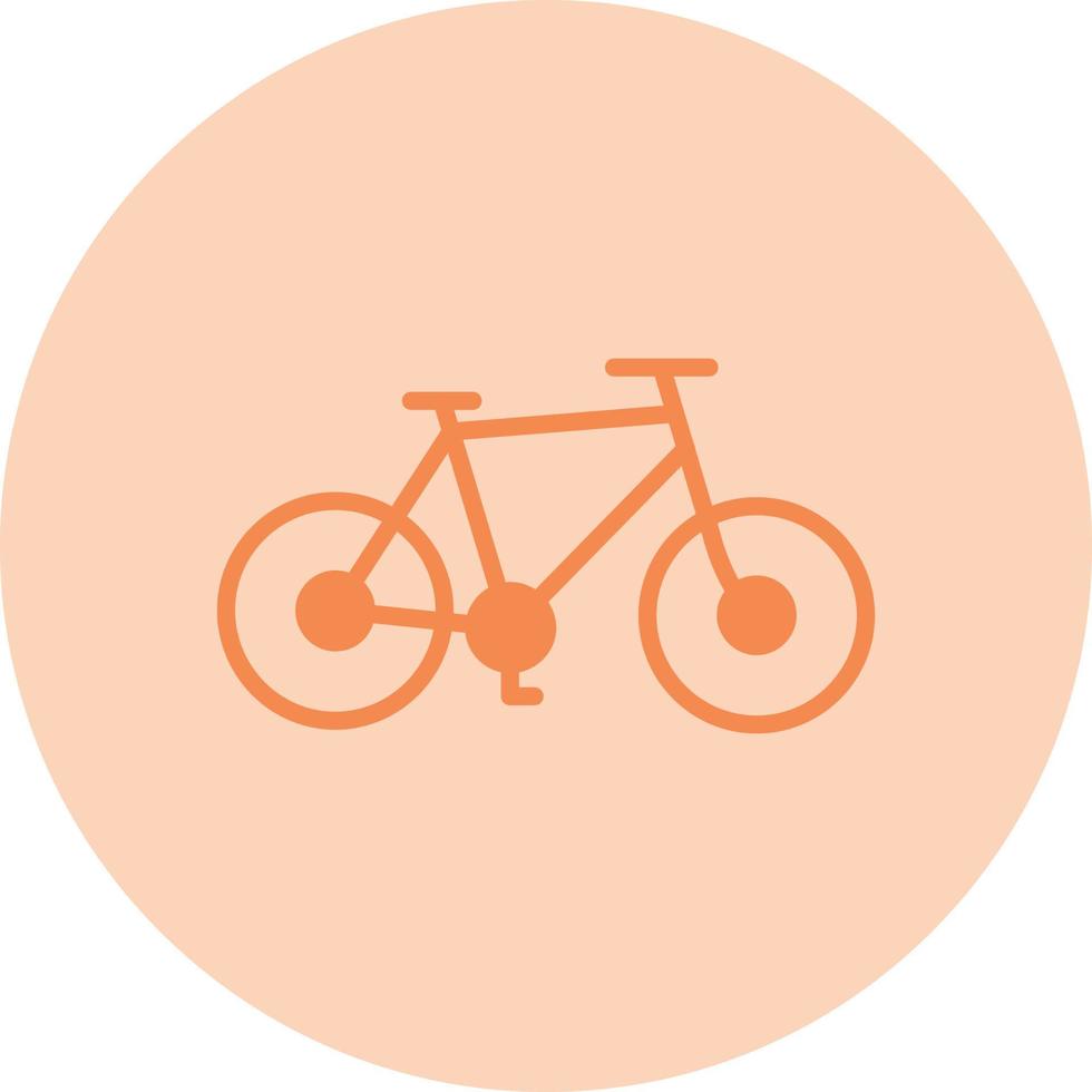 icono de vector de bicicleta