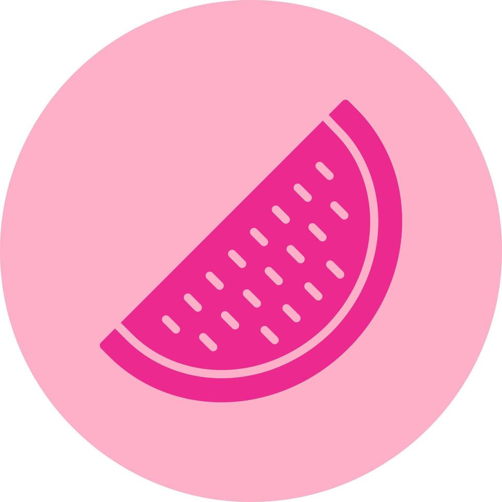 Water Melon Vector Icon