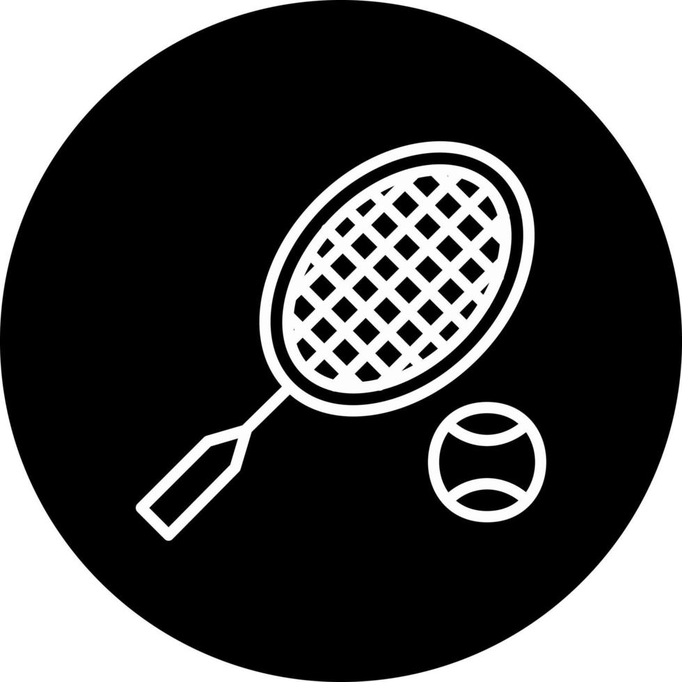 Racket Vector Icon
