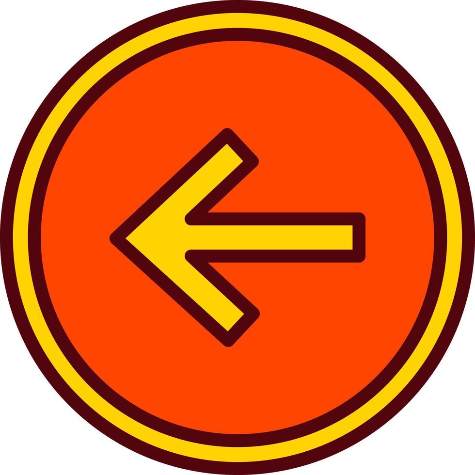 Left Arrow Vector Icon