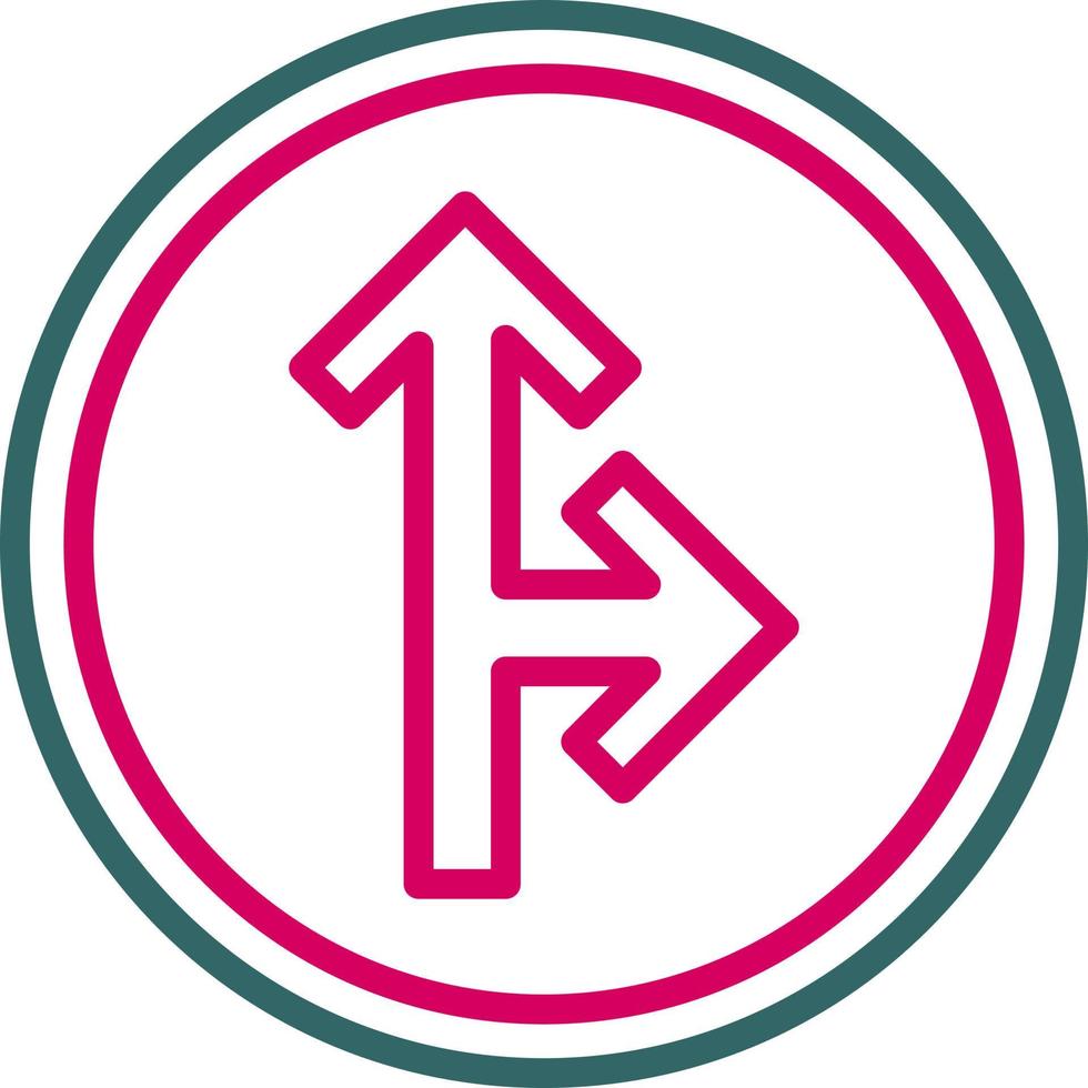 Top Right Arrow Vector Icon