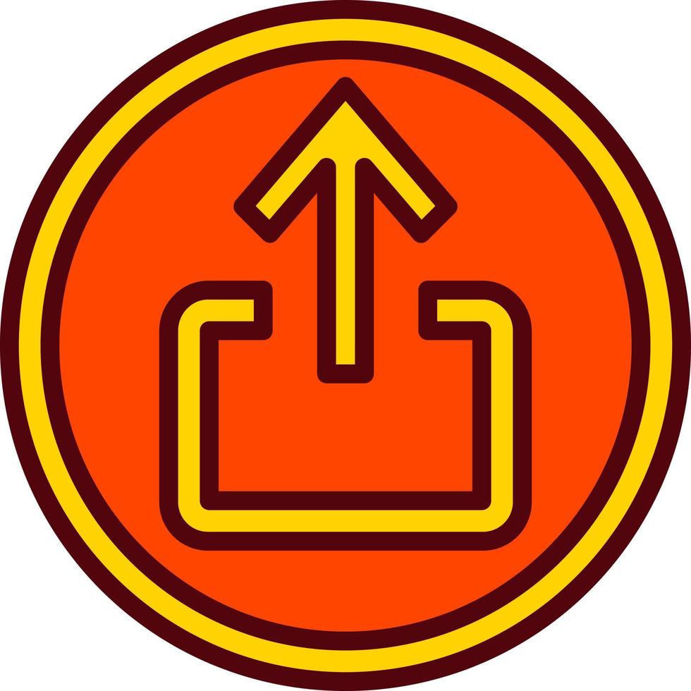 Upload Arrow Vector Icon