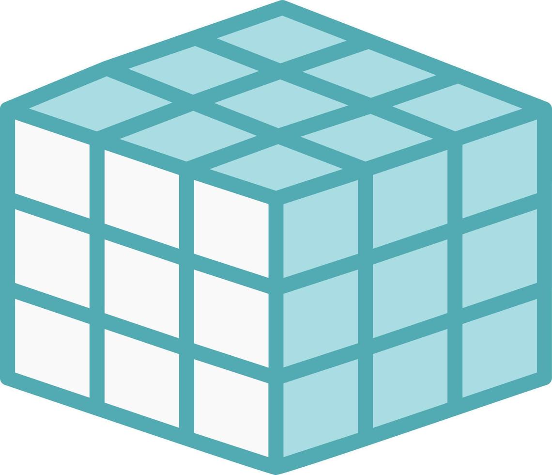 rubik vector icono