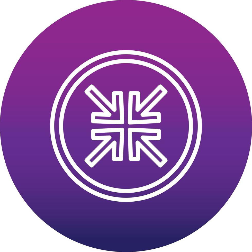 Shrink Arrow Vector Icon