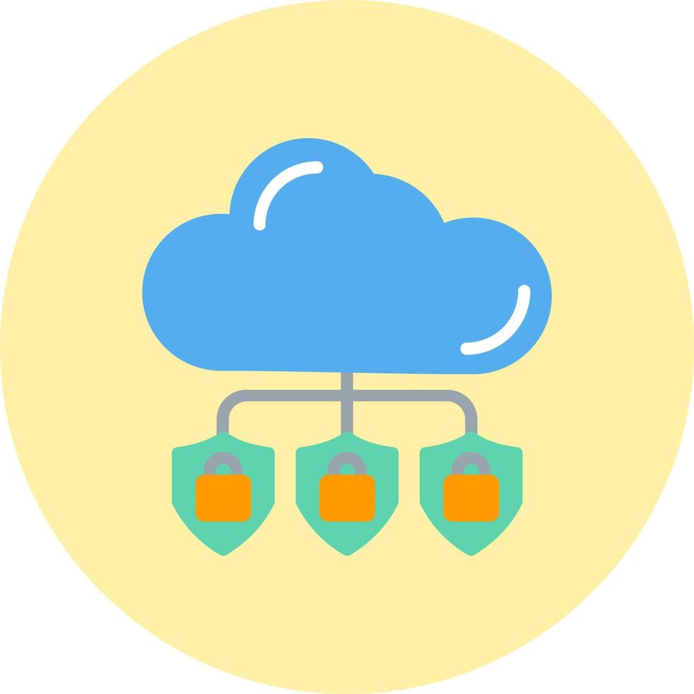 Cloud Computing Vector Icon