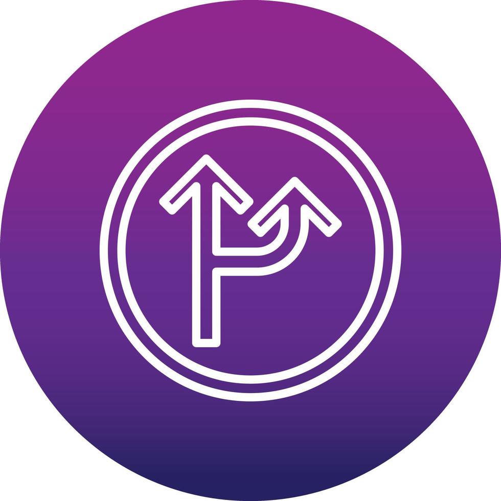 Straight Arrow Vector Icon