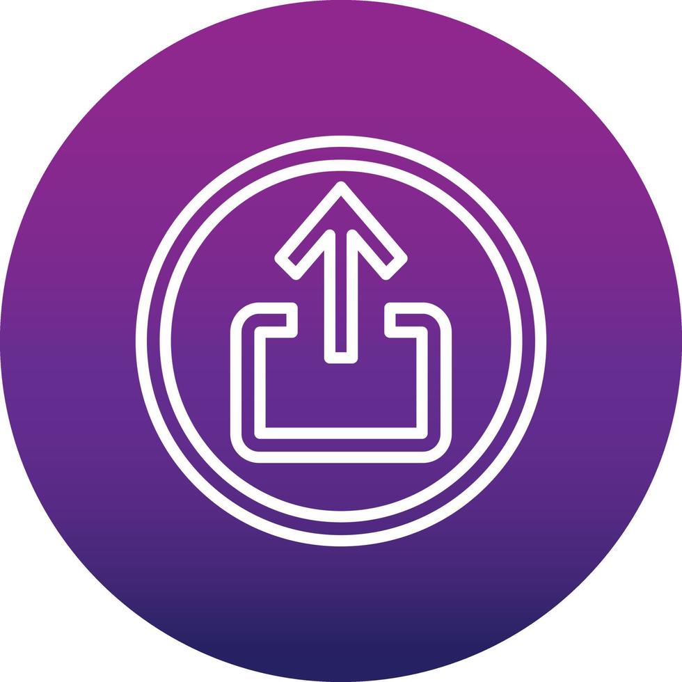 Upload Arrow Vector Icon