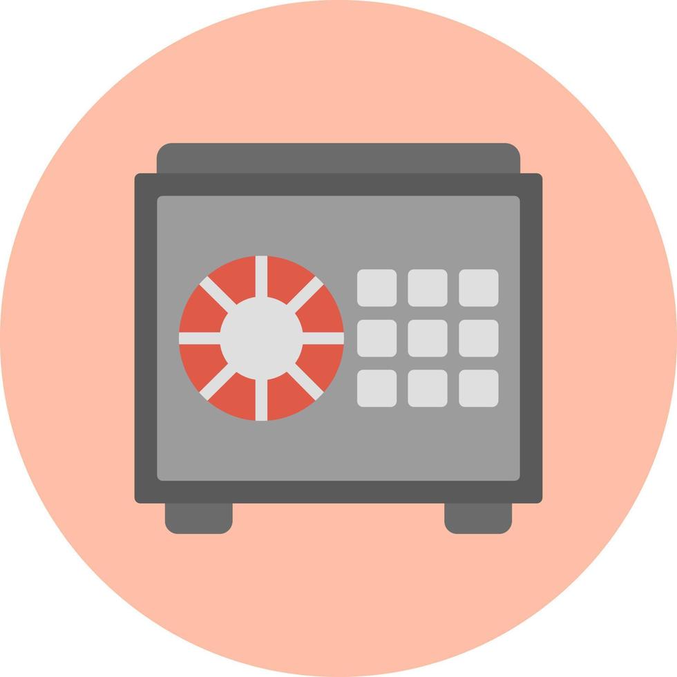 Safe Box Vector Icon