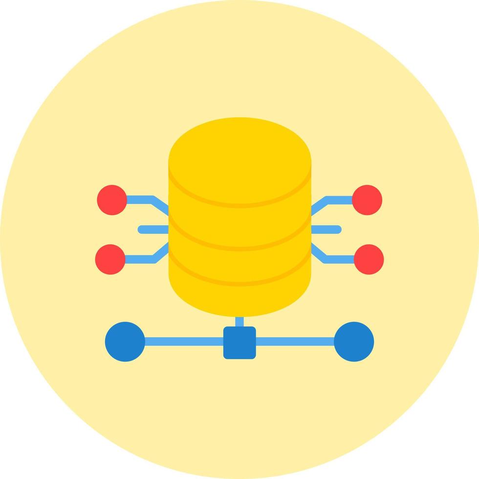 Data Base Vector Icon