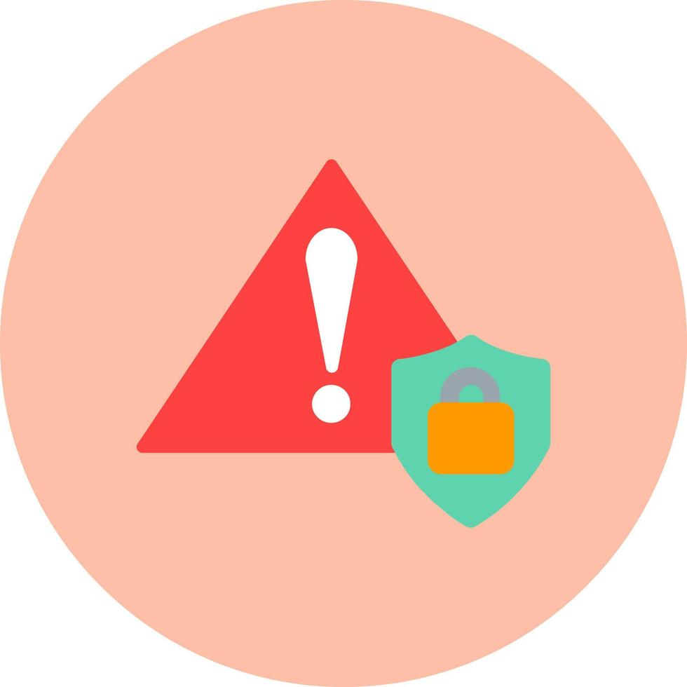 icono de vector de alerta