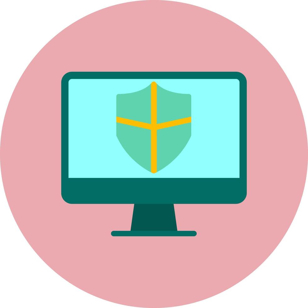 Computer Vector Icon