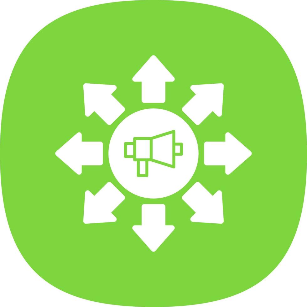 Advertising Submission Vector Icon Design