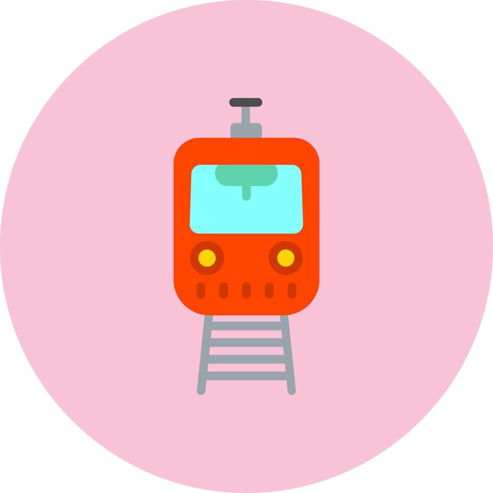 icono de vector de tren