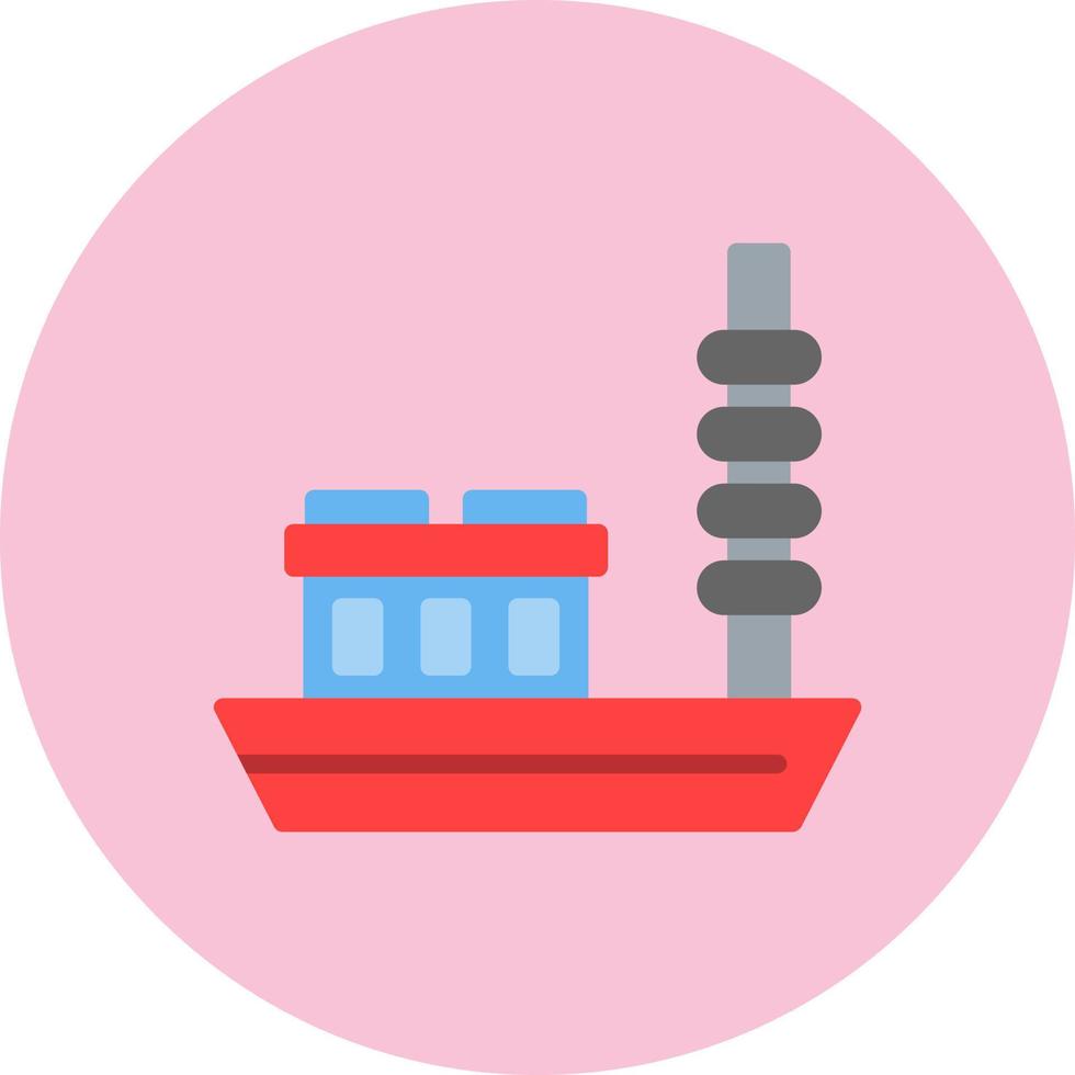 Fishing Boat Vector Icon