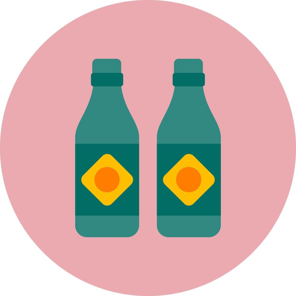 icono de vector de botella