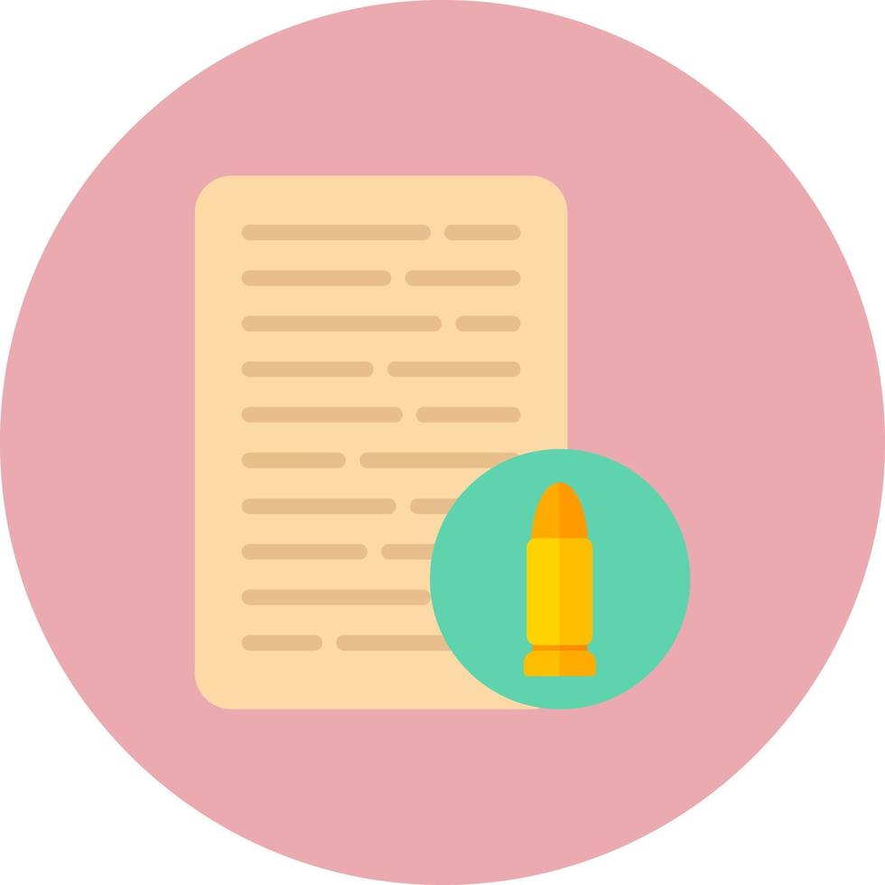 Bullet Vector Icon