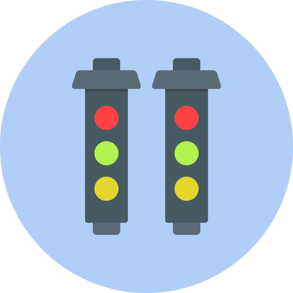 Trafic Light Vector Icon