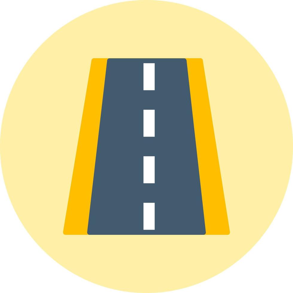 icono de vector de carretera