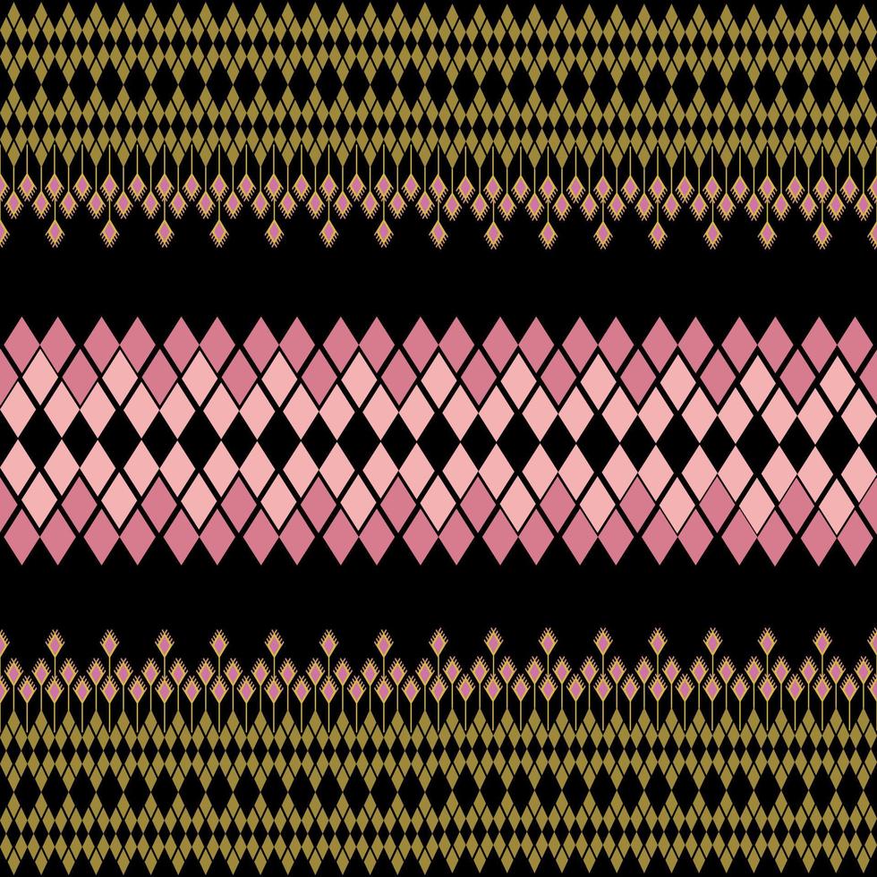 Native fabric patterns suitable for printing on apparel, weaving vector