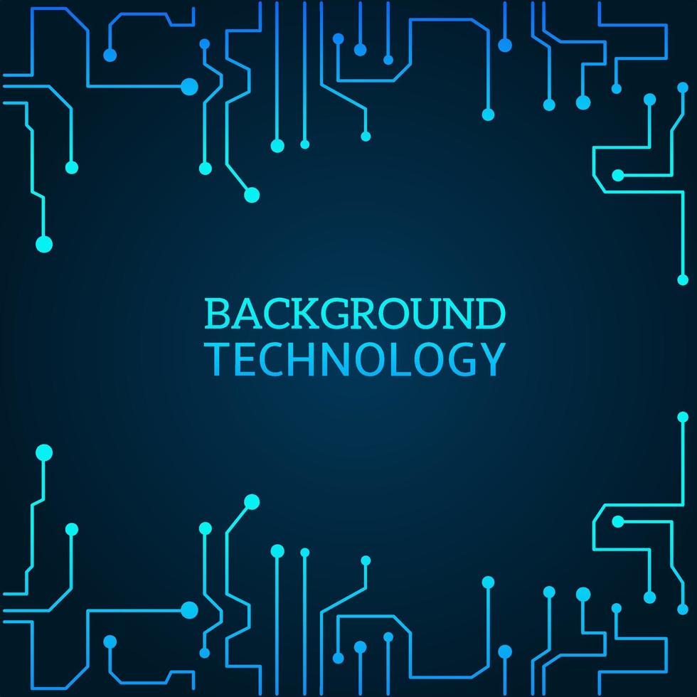 abstract background technology circuit concept artificial intelligence vector