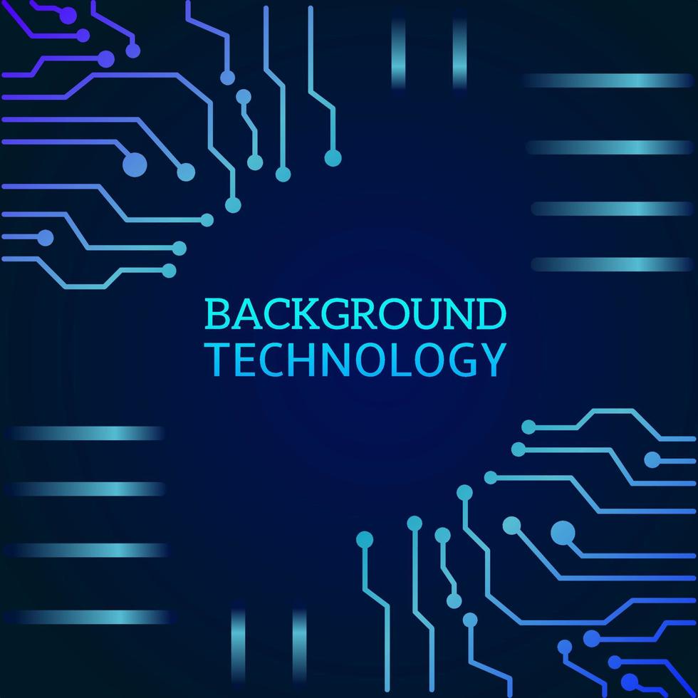 abstract background technology circuit concept artificial intelligence vector