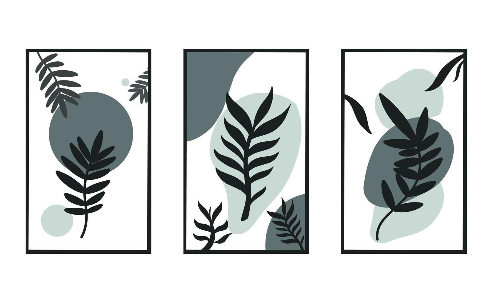 Illustration vector graphic of design botanical boho floral perfect for wall art, cover and other