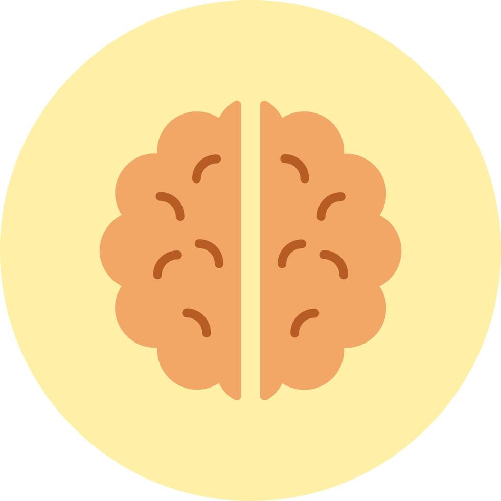 icono de vector de cerebro