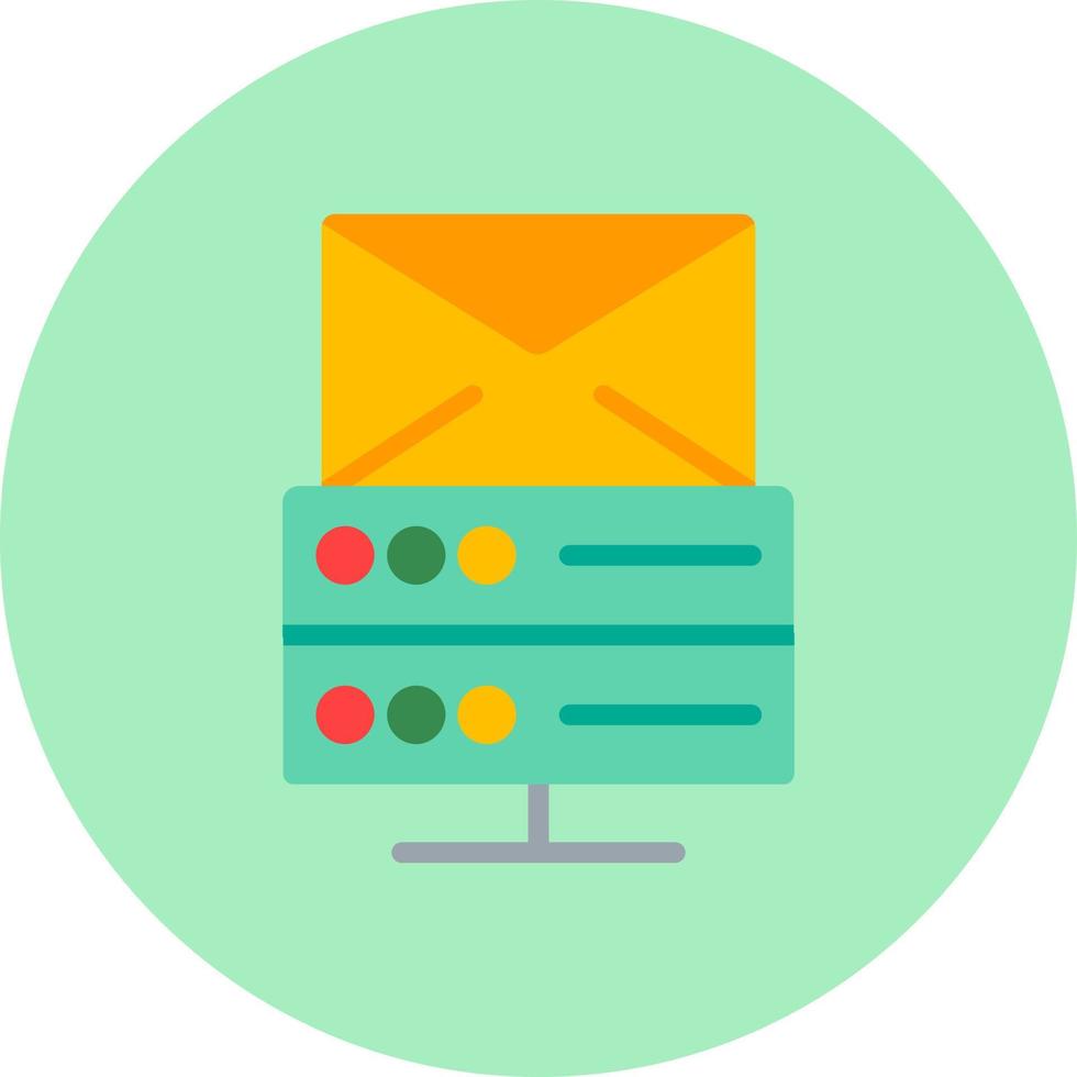 Email Hosting Vector Icon