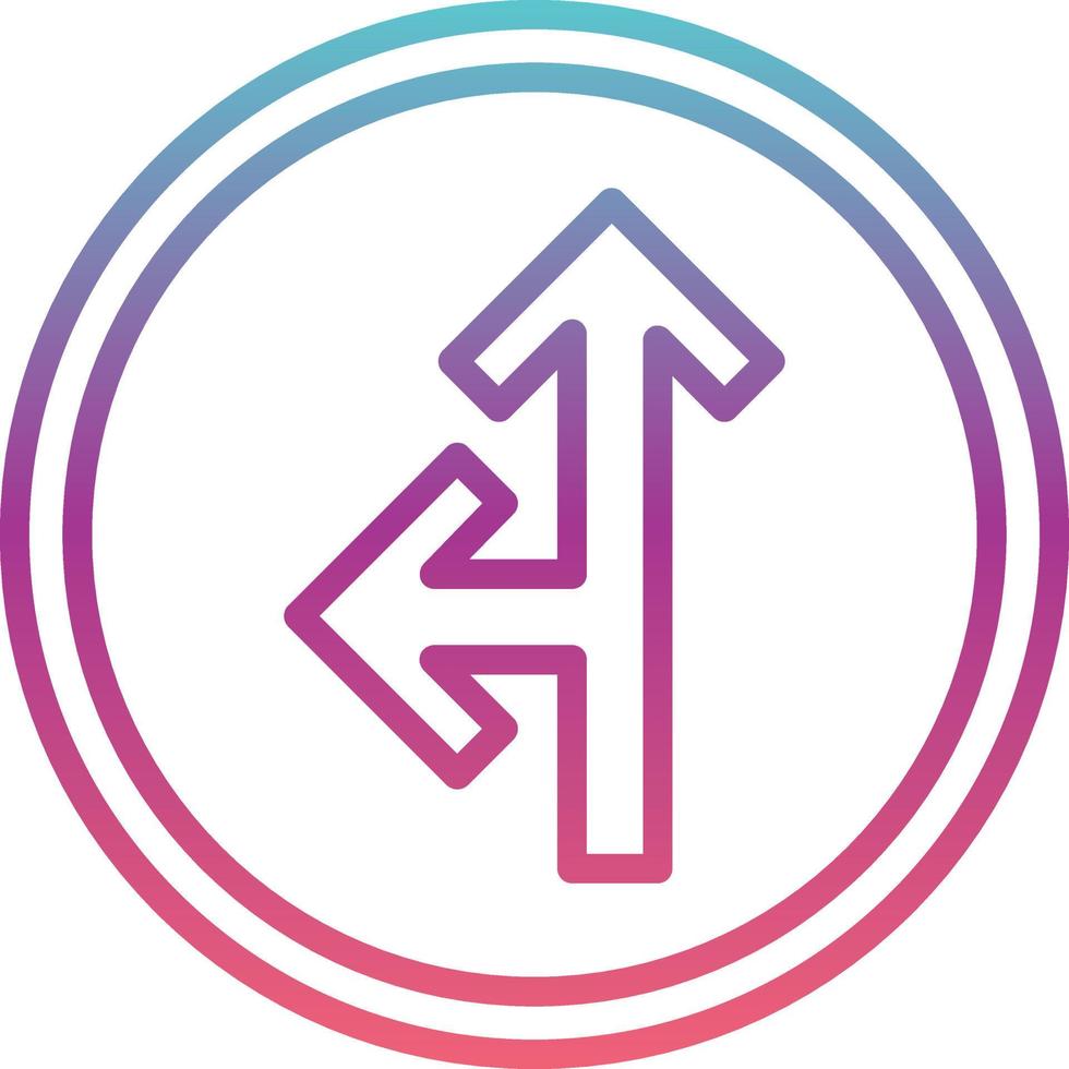 Top Left Arrow Vector Icon