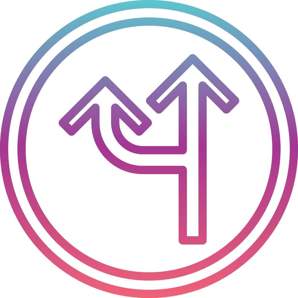 Straight Arrow Vector Icon