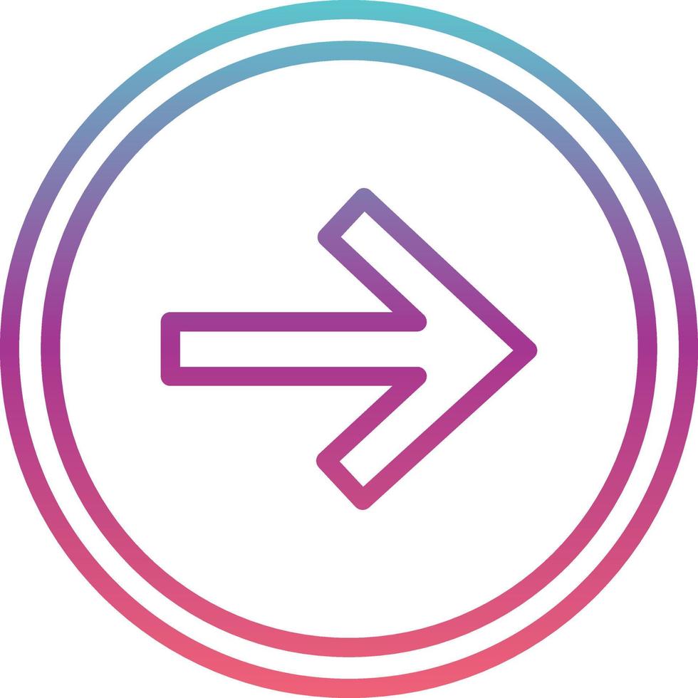 Right Arrow Vector Icon