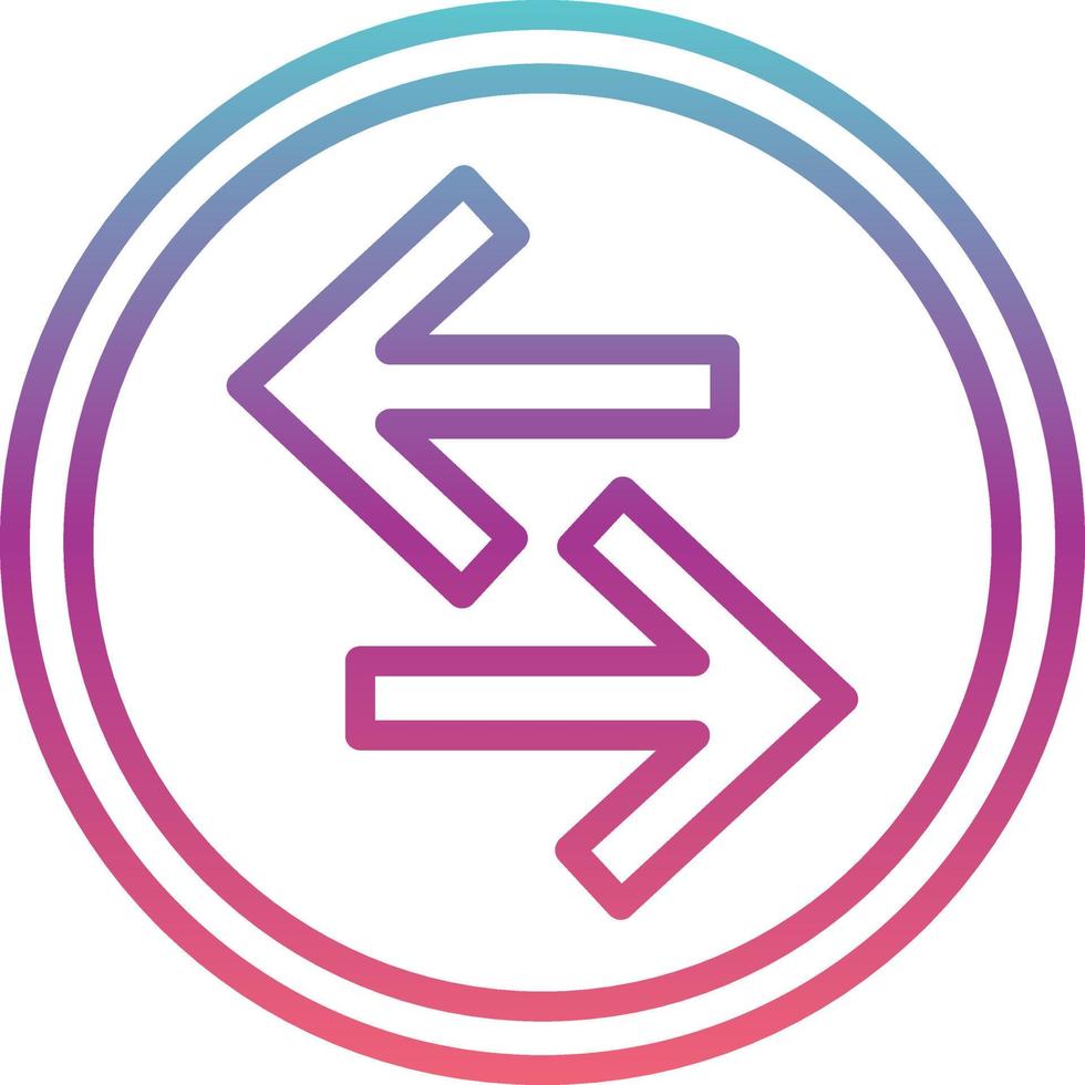 Left Right Arrow Vector Icon